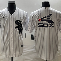 Men's Chicago White Sox White Home Replica Player Jersey1
