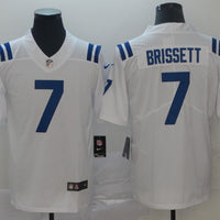 Men's Indianapolis Colts Jacoby Brissett White Game Jersey1