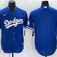 Men's Los Angeles Dodgers1 Royal Replica Blank Jersey