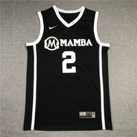 Men's Mamba Mambacitas Gigi Bryant Gianna #2 Black Basketball Jersey