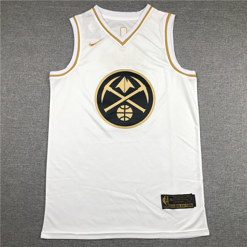 Men's Denver Nuggets Nikola Jokic #15 White Swingman Player Jersey1