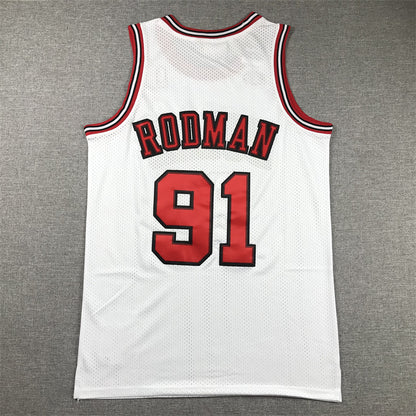 Men's Chicago Bulls Dennis Rodman 1997-98 Hardwood Classics Swingman Jersey1