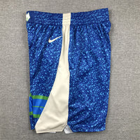 Men's Milwaukee Bucks Blue 2023/24 Swingman City Edition Shorts1