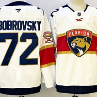 Men's Florida Panthers Sergei Bobrovsky #72 Fanatics White Player Jersey