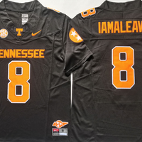 Men's Tennessee Volunteers Nico Iamaleava #8 Black Game Jersey