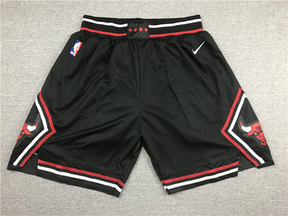 Men's Chicago Bulls Black Basketball Shorts1