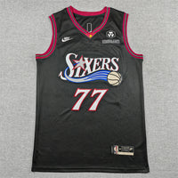 V.J. Edgecombe Philadelphia 76ers Black Classic Edition Jersey