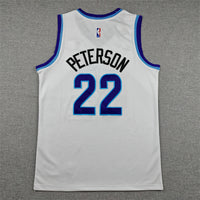 Men's Utah Jazz Darryn Peterson #22 White Swingman Jersey - Association Edition