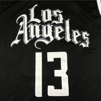 Men's LA Clippers Paul George #13 NBA Dark Blue Classics Jersey1 - City Edition