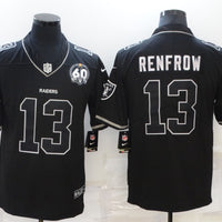Men's Las Vegas Raiders Hunter Renfrow #13 Black Game Player Jersey1