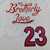 Men's Philadelphia 76ers LeBron James #23 White 2022/23 Swingman Jersey - City Edition