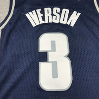 Men's Georgetown Hoyas Allen Iverson #3 NCAA Basketball Jersey