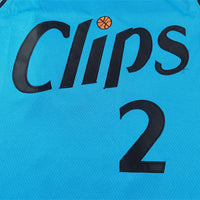 Men's LA Clippers Kawhi Leonard #2 Light Blue 2024/25 Swingman Player Jersey1 - City Edition