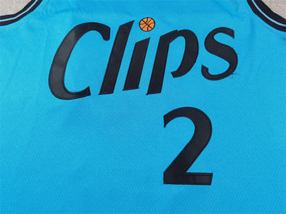 Men's LA Clippers Kawhi Leonard #2 Light Blue 2024/25 Swingman Player Jersey1 - City Edition
