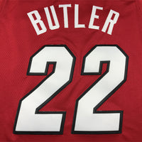 Men's Miami Heat Jimmy Butler #22 NBA Red Swingman Jersey1