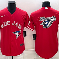 Men's Toronto Blue Jays1 Red Replica Player Jersey