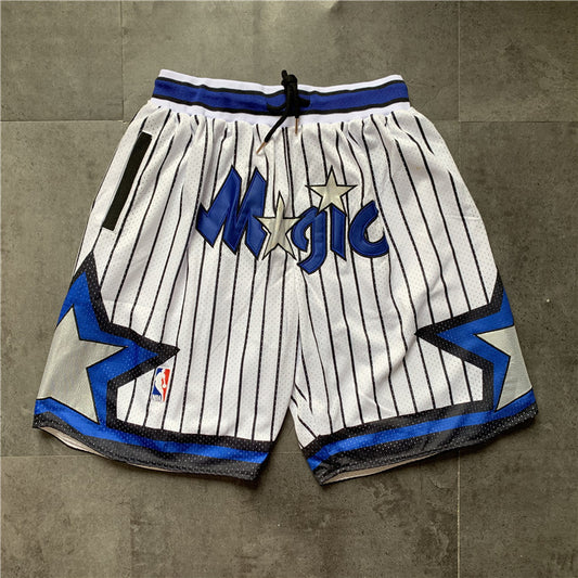 Men's Orlando Magic Mitchell & Ness White 1992-93 Basketball Shorts1