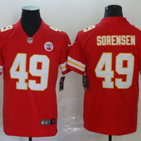 Men's Kansas City Chiefs Daniel Sorensen #49 Red Game Jersey1