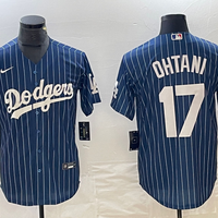 Men's Los Angeles Dodgers Shohei Ohtani #17 Royal Replica Player Jersey1