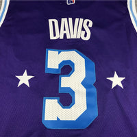Men's Los Angeles Lakers Anthony Davis #3 Purple Swingman Jersey1 - City Edition
