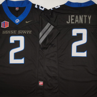 Men's Boise State Broncos Ashton Jeanty #2 Black Game Jersey