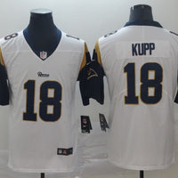 Men's Los Angeles Rams Cooper Kupp #18 White Game Jersey1