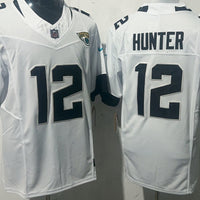Men's Jacksonville Jaguars Travis Hunter #12 White Game Jersey