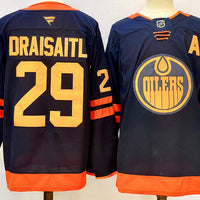 Men's Edmonton Oilers Leon Draisaitl #29 Fanatics Navy Player Jersey