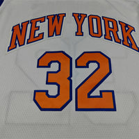 Men's New York Knicks Karl-Anthony Towns #32 White 2025/26 Swingman Jersey - City Edition