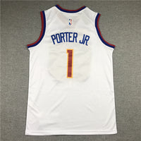 Men's Denver Nuggets Michael Porter Jr. #1 White 2023 Swingman Player Jersey1