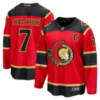 Brady Tkachuk #7 Ottawa Senators Red Alternate Premium Player Jersey - JerseysFreak