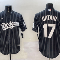 Men's Los Angeles Dodgers Shohei Ohtani Black Alternate Limited Player Jersey1