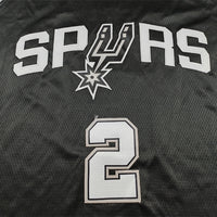 Men's San Antonio Spurs Dylan Harper #2 Black Swingman Jersey - Icon Edition
