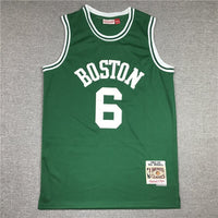 Bill Russell Boston Celtics Kelly Green Jersey
