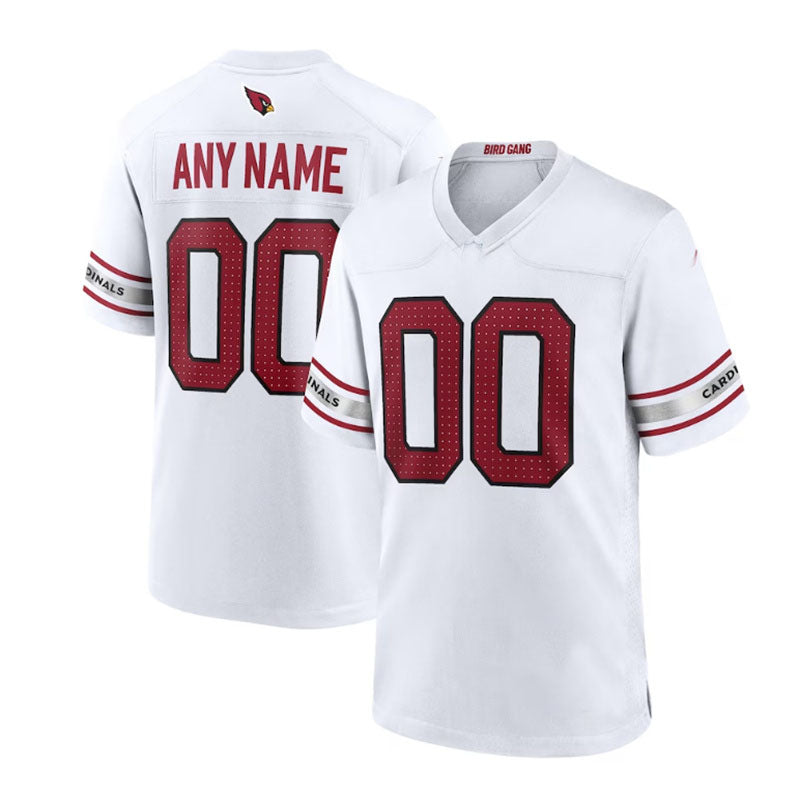 Arizona Cardinals White Custom Jersey