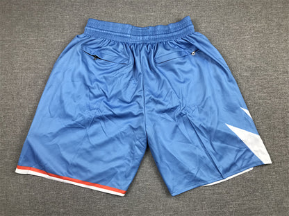 Men's LA Clippers Blue City Edition Basketball Shorts1