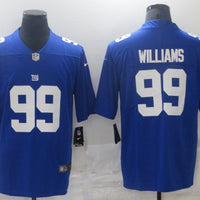 Men's New York Giants Leonard Williams #99 Blue Game Jersey1