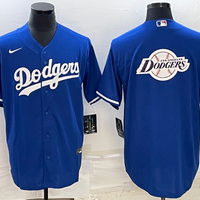 Men's Los Angeles Dodgers Blue Replica Team Jersey1