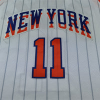 Men's New York Knicks Jalen Brunson #11 White 2024/25 Swingman Player Jersey1 - City Edition