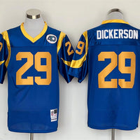 Men's San Louis Rams Eric Dickerson Mitchell & Ness Blue Legacy Replica Jersey1