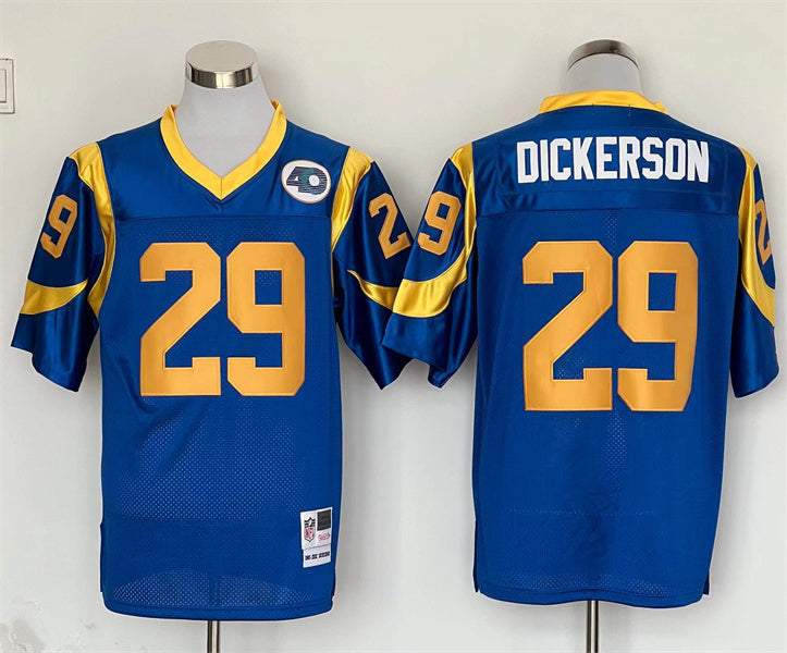Men's San Louis Rams Eric Dickerson Mitchell & Ness Blue Legacy Replica Jersey1