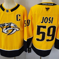 Roman Josi #59 Nashville Predators Gold Home Breakaway Jersey - JerseysFreak