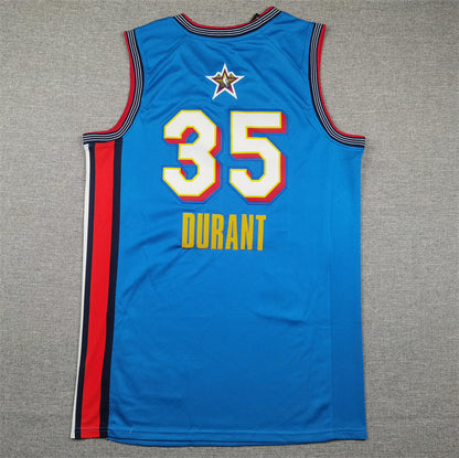 Men's Phoenix Suns Kevin Durant #35 Light Blue 2025 NBA All-Star Game Swingman Player Jersey1