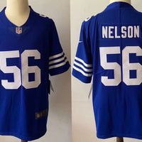 Men's Indianapolis Colts Quenton Nelson #56 Blue Game Player Jersey1