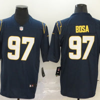 Men's Los Angeles Chargers Joey Bosa #97 Navy Alternate Game Jersey1