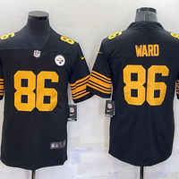Hines Ward Pittsburgh Steelers Black Alternate Jersey