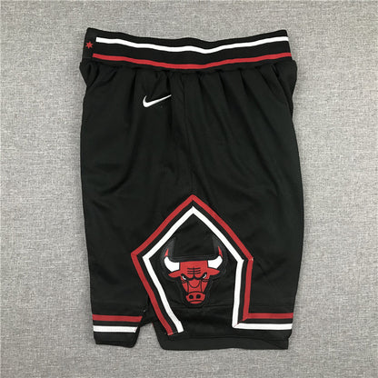 Men's Chicago Bulls Black Basketball Shorts1