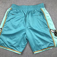 Men's Charlotte Hornets Teal City Edition Pocket Shorts11