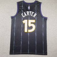 Men's Toronto Raptors Vince Carter #15 Black 2024/25 Swingman Player Jersey1 - City Edition