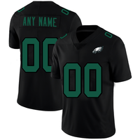Custom1 Philadelphia Eagles Football Jerseys Black American Stitched Name And Number Size S to 6XL Christmas Birthday Gift